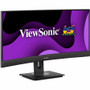 ViewSonic VG3456CA 34" Class UW-QHD Curved Screen LED Monitor - 21:9 - 34" Viewable - Vertical Alignment (VA) - LED Backlight - 3440 x (Fleet Network)