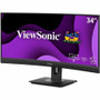 Viewsonic VG3456CA 34" UW-QHD Curved LED Monitor - 3440 x 1440100Hz - 350 cd/m² - VA Panel - USB-C 100W - RJ45 - Ergonomic Stand