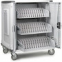 Rocstor Volt C42 Pre-Wired Charging Cart with Intelligent Power Charging 90W - 3 Shelf - 3 Drawer - Push Handle Handle - 4 Casters - - (VT0021-S1)