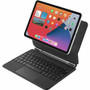 Adesso WKB-7010 Portable Keyboard/Cover Case for 10. 9" to 11" Apple iPad Pro 11 & iPad Air - Aluminum Body with Bluetooth Keyboard and Touchpad
