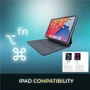 Adesso WKB-7050 Portable iPad Case with Bluetooth Keyboard & Touchpad for 10. 9"-11" Apple iPad Pro 11 (2024) - English (US) Aluminum Keyboard/Cover