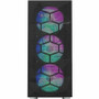 MONTECH X3 Gaming Computer Case - Tower - Black - Tempered Glass, Mesh - ATX, Micro ATX, Mini ITX Motherboard Supported - 6 x Fan(s) - (Fleet Network)