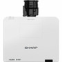 Sharp XP-A155U-W LCD Projector - 15000 lm Laser - 4096 x 2160 21: 9 - Ceiling/Floor Mountable - White