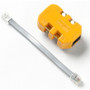 Fluke Networks 10220100 6-Wire in-Line Modular Adapter (Fleet Network)