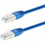 Monoprice Patch STP Category 6a Network Cable - 7 ft (2.13 m) Category 6a Network Cable for Network Device, Server - First End: 1 x - (Fleet Network)
