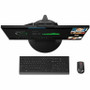 Lenovo ThinkCentre Tiny-In-One 27 27" Class Webcam WQHD LED Monitor - 16:9 - Black - 27" Viewable - In-plane Switching (IPS) - WLED - (11JHRAR1UZ)