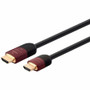 Monoprice HDMI Data Transfer Cable - 35 ft (10.67 m) HDMI Data Transfer Cable - First End: 1 x HDMI Digital Audio/Video - 18 Gbit/s - (Fleet Network)