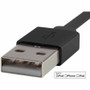 Monoprice Premium Flat Apple MFi Certified Lightning to USB-A Charging Cable - 3ft Black - 3 ft (0.91 m) Lightning/USB Data Transfer - (12857)