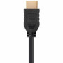 Monoprice HDMI Data Transfer Cable - 1.5 ft (0.46 m) HDMI Data Transfer Cable - First End: 1 x HDMI Digital Audio/Video - 18 Gbit/s - (13774)