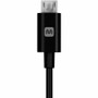 Monoprice Select Series USB-A to Micro B Cable, 2.4A, 22/30AWG, Black, 10ft - 10 ft (3.05 m) Micro-USB-B/USB-A Data Transfer Cable - 1 (13932)