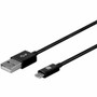 Monoprice Select Series USB-A to Micro B Cable, 2.4A, 22/30AWG, Black, 10ft - 10 ft (3.05 m) Micro-USB-B/USB-A Data Transfer Cable - 1 (13932)