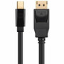 Monoprice Select Series Mini DisplayPort 1.2 to DisplayPort 4K Capable Cable, 1.5ft - 1.5 ft (0.46 m) DisplayPort/Mini DisplayPort A/V (Fleet Network)