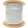 Monoprice Speaker Wire, CL2 Rated, 4-Conductor, 16AWG, 1000ft, White - 1000 ft (304.80 m) Audio Cable for Speaker - CL2 - 16 AWG - (16081)