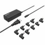 Manhattan Universal 180979 65W AC Adapter - 65 W - United States, Europe, United Kingdom - 4.9 ft (1.50 m) Cable - 120 V AC, 230 V AC (Fleet Network)
