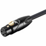 Monoprice Stage Right XLR Audio Cable - 3 ft (0.91 m) XLR Audio Cable for Microphone - First End: 1 x XLR - Male - Second End: 1 x XLR (18671)