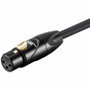 Monoprice Stage Right XLR Audio Cable - 15 ft (4.57 m) XLR Audio Cable for Microphone - First End: 1 x XLR - Male - Second End: 1 x - (18674)