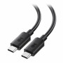 Cable Matters USB-C Cable with 20Gbps, 4K Video Resolution, 240W Power Delivery - 1.8 ft (0.55 m) USB-C AV/Data Transfer Cable for Car (Fleet Network)