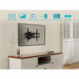 Monoprice Commercial 21956 Mounting Bracket for TV, Display - Black - Height Adjustable - 37" to 70" Screen Support - 99 lb (44905.64 (21956)