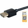Monoprice Premium HDMI Data Transfer Cable - 2 ft (0.61 m) HDMI Data Transfer Cable - First End: 1 x HDMI Digital Audio/Video - 18 - x (24183)