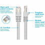Monoprice Patch STP Category 6a Network Cable - 7 ft (2.13 m) Category 6a Network Cable for Network Device, Server - First End: 1 x - (24353)