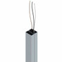 Wiremold 25DTP Series Steel Tele-Power Pole (Designer Gray) - Pole - Designer Gray - Steel (25DTP-E10-DG)