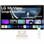 LG MyView 25SR50F-W 25" Class Full HD Smart LCD Monitor - 16:9 - White - 24.5" Viewable - In-plane Switching (IPS) Technology - 1920 x (Fleet Network)