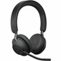 Jabra Evolve2 65 Headset - Microsoft Teams Certification - Stereo - USB Type C - Wireless - Bluetooth - 98.4 ft (30 m) - 20 Hz to 20 - (Fleet Network)