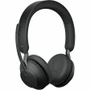 Jabra 26599-989-999-01 Evolve2 65 Wireless Stereo Headset - Bluetooth - 98.4 ft Range - Noise Cancelling - Black