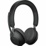 Jabra 26599-999-889-01 Evolve2 65 Headset - Wireless Stereo - Bluetooth 5.0 - 98.4 ft Range - Microsoft Teams & Zoom Certified - Black ( )