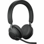 Jabra 26599-999-899-01 Evolve2 65 Wireless Stereo Headset - Bluetooth 5.0 - 98.4 ft Range - Microsoft Teams & Zoom Certified - Black ( )