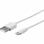 Monoprice Essential Apple MFi Certified Lightning to USB USB-A Charging Cable - 3ft White - 3 ft (0.91 m) Lightning/USB Data Transfer (Fleet Network)