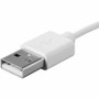 Monoprice Essential Apple MFi Certified Lightning to USB USB-A Charging Cable - 3ft White - 3 ft (0.91 m) Lightning/USB Data Transfer (27403)