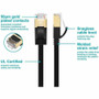 Monoprice SlimRun Patch Category 6a Network Cable - 10 ft (3.05 m) Category 6a Network Cable for Network Device, Server - First End: 1 (27502)