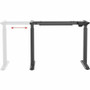 Monoprice Sit-Stand Single Motor Height Adjustable Table Desk Frame, Electric, Black - T-shaped Base - 2 Legs - 164 lb (74.39 kg) - - (Fleet Network)