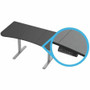 Monoprice 31292 Electric Sit-Stand Height Adjustable Desk Frame - Single Motor - 165 lb Capacity - Gray