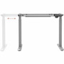 Monoprice 31292 Electric Sit-Stand Height Adjustable Desk Frame - Single Motor - 165 lb Capacity - Gray