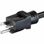 Monoprice 35058 Standard Power Cord - 12 Gauge Heavy Duty - 125V/20A - NEMA 5-20P to IEC C19 - 6 ft Black