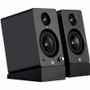 Monoprice Monolith 35374 2.0 Bluetooth Speaker System - 50 W RMS - Black - Wall Mountable - Desktop - 55 Hz to 22 kHz (Fleet Network)