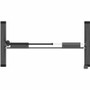 Workstream 35377 Single Motor Electric Sit-Stand Desk Base - Black - 154 lb Capacity - 28" to 47. 5" Height Adjustable