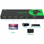 Monoprice Blackbird HDMI Splitter - Display - 1 x HDMI In - 4 x HDMI Out (36742)