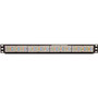 C2G 48-Port Cat5E 110-Type Patch Panel - 48 Port(s) - 48 x RJ-45 - 2U High - Black - 19" Wide - Rack-mountable (37198)