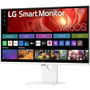 LG Ultrawide 37U730SA-W 37" Class 4K UHD Smart LCD Monitor - 16:9 - 37" Viewable - In-plane Switching (IPS) Technology - 3840 x 2160 - (Fleet Network)