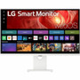 LG Ultrawide 37U730SA-W 37" Class 4K UHD Smart LCD Monitor - 16:9 - 37" Viewable - In-plane Switching (IPS) Technology - 3840 x 2160 - (Fleet Network)