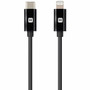 Monoprice Essential Apple MFi Certified Lightning to USB-C Charging Cable - 1.5ft, Black - 1.5 ft (0.46 m) Lightning/USB-C Data Cable (Fleet Network)
