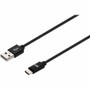 Monoprice Palette USB/USB-C Data Transfer Cable - 1.5 ft (0.46 m) USB/USB-C Data Transfer Cable for Mobile Device, Wall Charger, Power (38899)