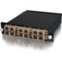 C2G Q-Series 12-Strand MTP/MPO-SC Multimode 50/125 Module - 12 x MTP/MPO, 1 x MTP - 13 Port(s) - 13 x RJ-11 - 1 x MT Port(s) - Plug-in (Fleet Network)
