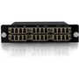 C2G Q-Series Quiktron 24-Port MTP-LC Multimode Network Patch Panel - 24 x MTP - 24 Port(s) - 24 x RJ-11 - 24 x MT Port(s) - Black (39132)
