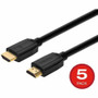 Monoprice HDMI Data Transfer Cable - 6 ft (1.83 m) HDMI Data Transfer Cable - First End: 1 x HDMI Digital Audio/Video - 48 Gbit/s - up (Fleet Network)