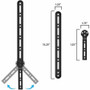 Monoprice Mounting Bracket for Soundbar, Display, TV, Wall Mount, Speaker - 23" to 75" Screen Support - 33 lb (14968.55 g) Load - 75 x (39489)