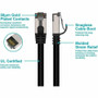 Monoprice Patch Category 8 Network Cable - 10 ft (3.05 m) Category 8 Network Cable for Network Device - First End: 1 x RJ45 Network - (41014)